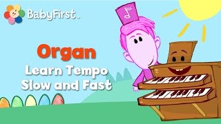 Organ  Notekins  Music Videos  BabyFirst TV [upl. by Lilybelle603]