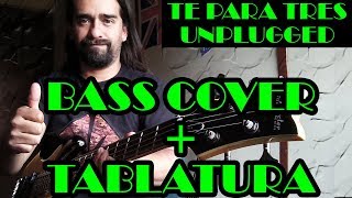 Té Para Tres – Soda Stereo  Bass Cover  Tablatura [upl. by Shalna]