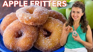 How To Make Easy Apple Fritters Recipe [upl. by Demona615]