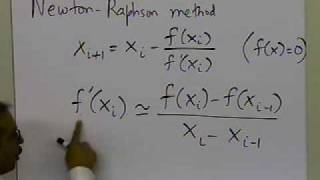 Chapter 0305 Lesson Derivation of Secant Method Approach 1 [upl. by Enuj]