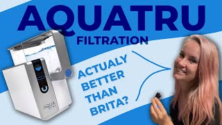 Water Filter Review Brita vs AquaTru [upl. by Rolecnahc235]