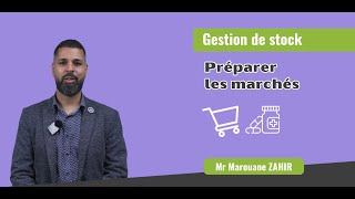 Gestion de stock en officine Préparer les marchés Par Mr Marouane zahir [upl. by Adlanor]