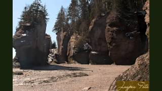 Hopewell RocksThe Bay of Fundy New Brunswick Albert County Canada [upl. by Ytoc]