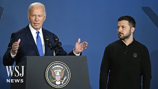 Biden Accidentally Introduces Ukraine’s Zelensky as ‘President Putin’  WSJ News [upl. by Llebasi]