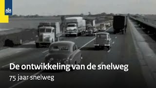 75 jaar snelweg in Nederland  Klassiekers [upl. by Yelsna]