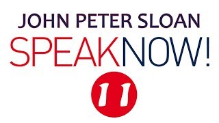 John Peter Sloan in Speak Now 1120 [upl. by Ycrep]