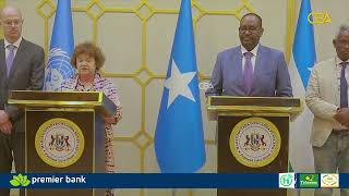 Somalia’s Puntland State President Engages in Talks with UN Envoy on Approaching Elections [upl. by Kinna]