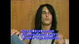 MOTLEY CRUE  Interview In JAPAN 1990  Part 1 [upl. by Nelloc]