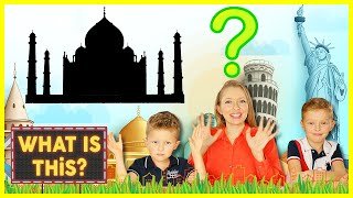 Where is this Landmark  Famous landmarks around the world in English Wonders Of The World for Kids [upl. by Alien]