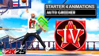 I HIT STARTER 4 amp UNLOCKED GAMEBREAKING ANIMATIONS in NBA 2K25 [upl. by Accber90]