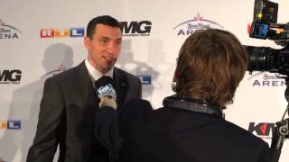 Wladimir Klitschko  Interview English PK Oberhausen 11022014  TVNEWSonTourde [upl. by Vudimir]