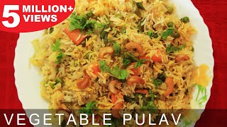 Vegetable Pulao  Quick amp Easy To Make Main Course Recipe  Easy Rice Recipes  Kanaks Kitchen [upl. by Weiman496]