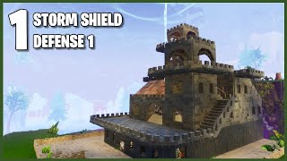 Stonewood Storm Shield Defense 1 Part 1 Fortnite Save the World Story [upl. by Rick797]