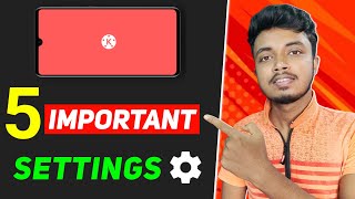 Kinemaster 5 Important Settings For YouTuber  Get Best Video Quality [upl. by Savinirs]