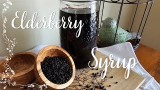 How to Make Soothing amp Comforting Elderberry Syrup still having sound issues 😨 [upl. by Bergeman]