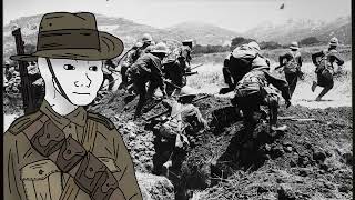 Waltzing Matilda but youre going over the top at Gallipoli [upl. by Cohdwell]