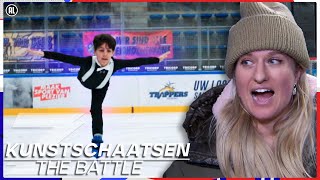 HIJ IS ECHT AL SUPERGOED😱  THE BATTLE KUNSTSCHAATSEN  Zappsport [upl. by Laughlin]