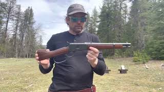 ✅out😳Winchester 1892 replica chiappa mares leg you can were on hip in a holster youtube [upl. by Joyann]