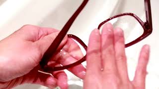 HOW TO Clean your Dresden glasses lenses [upl. by Nelak]