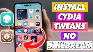 How to Get Cydia Tweaks Repo on iOS 16 No Jailbreak Work 100 [upl. by Lemuela766]