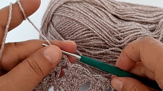 ELİMDE GÖRENLER BAYILDI Çok güzel ve kolay tığ işi modeli Crochet stitches [upl. by Lammond]