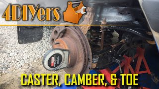 What is Caster Camber and Toe Angles  Beginners Guide [upl. by Northington484]