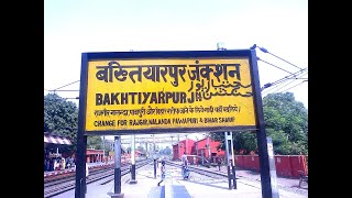 Bakhtiyarpur Junction  12304Poorva Express  Indian railways Video in 4K UHD [upl. by Estevan]