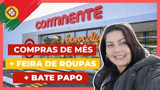 quotCompras de Mês com Estilo Ofertas no Continente e Achados Fashion nas Feiras de Portugalquot [upl. by Nhguaved]