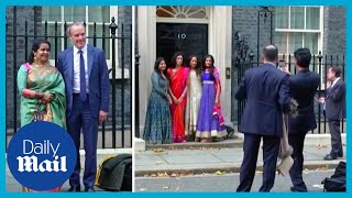 New PM Rishi Sunak hosts Diwali reception at 10 Downing Street [upl. by Fairley998]