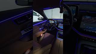 New 2024 Mercedes Benz E350 Ambient Lighting Looks Insane [upl. by Urita]