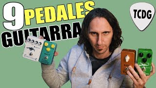 Los pedales de guitarra clásicos que todo guitarrista debería tener Review 9 pedales [upl. by Haida]