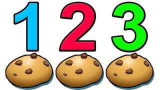 quotCounting Cookiesquot  Learn to Count Numbers 1234 Preschool Children [upl. by Akehsal978]