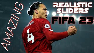 REALISTIC SLIDERS Compilation  FIFA 23  Full Manual [upl. by Rebeca]