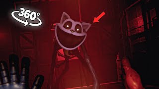 360° CatNap STAYED ALIVE secret level Poppy Playtime Chapter 3 [upl. by Matheny]