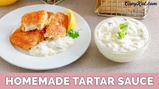 How to Make Tartar Sauce  CopyKatcom [upl. by Ahtelat]