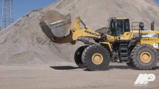 WPI  Southern Crushed Concrete  Komatsu WA500 Wheel Loader [upl. by Yattirb20]