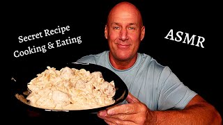 ASMR HOMEMADE MEATBALL STROGANOFFSECRET RECIPECOOKINGEATINGSOFT SPOKEN [upl. by Nwahsit]