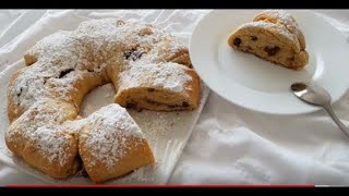 recette scone aux raisins et confitures بريوش👌👍😍😊 [upl. by Mellisent]