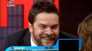 Beyazın tercümana kızdığı sahne Beyaz Show [upl. by Nilknarf]