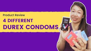 Product Review 4 Different Durex Condoms [upl. by Oalsinatse]