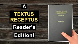 Reviewing the Textus Receptus Readers edition produced by Grange Press Best TR edition ever [upl. by Boorman]