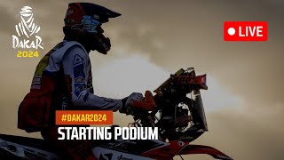 Starting Podium  Dakar 2024 [upl. by Ahseket]