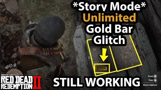 Red Dead Redemption 2  80 GOLD BAR GLITCH STILL WORKS [upl. by Asserac]