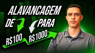 Essa estratégia MATADORA me fez alavancar de R100 para R1000 [upl. by Vance410]