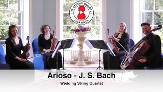 Arioso Johann Sebastian Bach Wedding String Quartet [upl. by Enella]