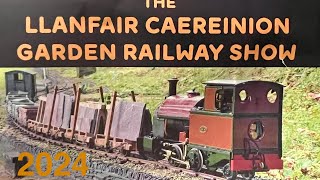 Llanfair Caereinion Garden Railway Show 2024 [upl. by Ahtan692]