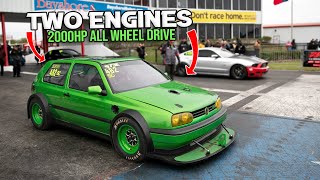 The Journey of the 2000hp TWIN ENGINE Volkswagen Golf 1320Stories  Ep 9 [upl. by Amar295]