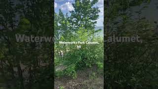 Waterworks Park Calumet MI campinglife camping vanlife [upl. by Anilah]