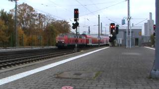 BR 218 mit Stockheimer Lieschen RB 50 in Frankfurt am Main [upl. by Aiz]