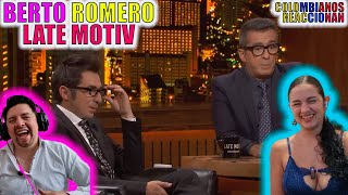 Reacción a LATE MOTIV  Berto Romero  Feos que no ligan y guapas que son feas [upl. by Nagn]